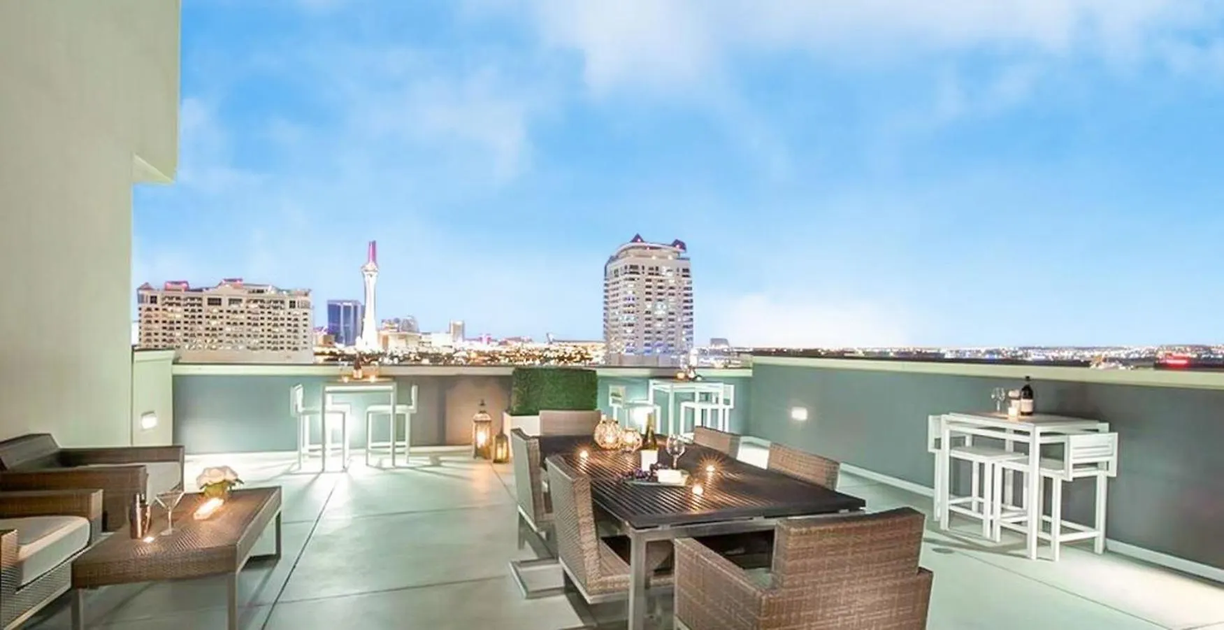 בית נופש הוילה לאס וגאס Balcony Luxury High Rise Downtown Fremont Casinos