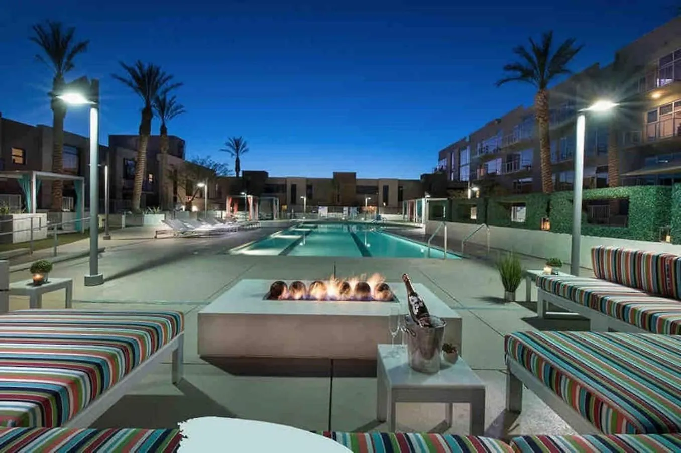 בית נופש הוילה לאס וגאס Balcony Luxury High Rise Downtown Fremont Casinos