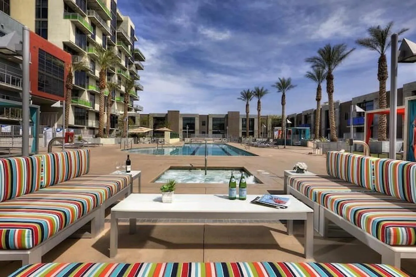 הוילה לאס וגאס Balcony Luxury High Rise Downtown Fremont Casinos